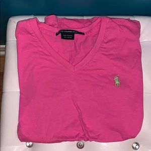 Ralph Lauren Sport Pink Tee Shirt